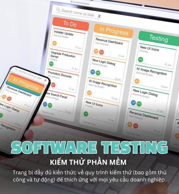 đào tạo software tester